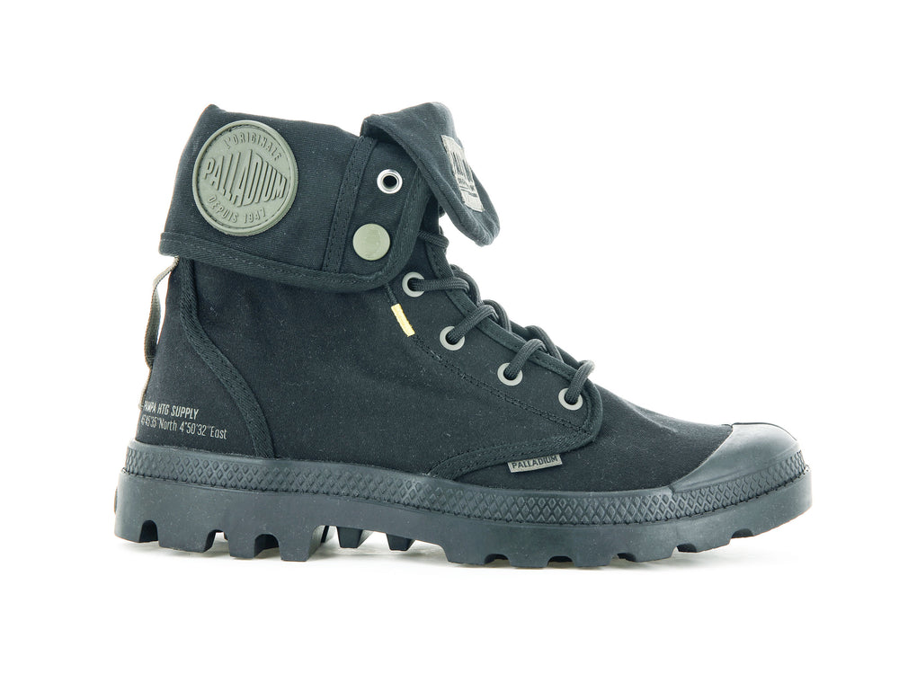 Botas Palladium PAMPA BAGGY SUPPLY Mujer Negras | Costa Rica-23197